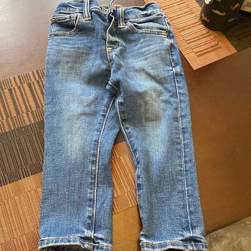 Baby Gap Child’s blue jeans. Slim fit